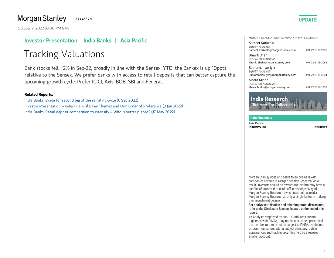 Morgan Stanley-Investor Presentation – India Banks Tracking Valuations-2022-10-02Morgan Stanley-Investor Presentation – India Banks Tracking Valuations-2022-10-02_1.png